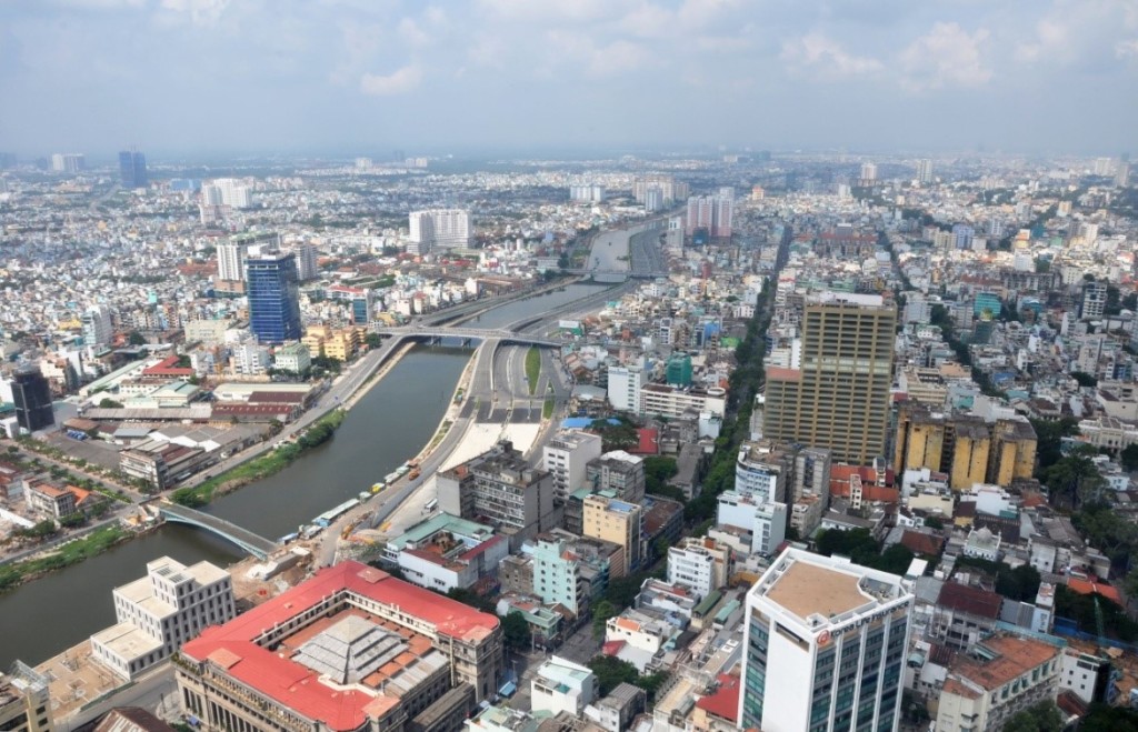 View of Ho Chi Minh City's East-West Corridor